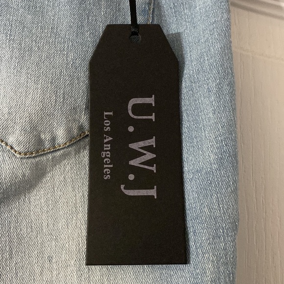 NWT! Distressed Stretch Skinny Jeans, Sz. 7/8 Women’s - Picture 4 of 8